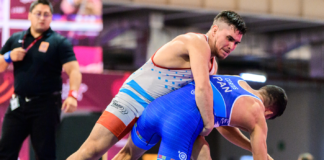 El luchador Horacio Miranda (hijo) tras el sueño de la clasificación a los Juegos Olímpicos de París 2024