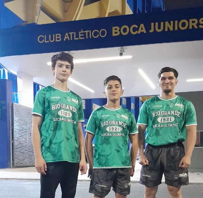 Luchadores fueguinos hicieron latir la bombonera