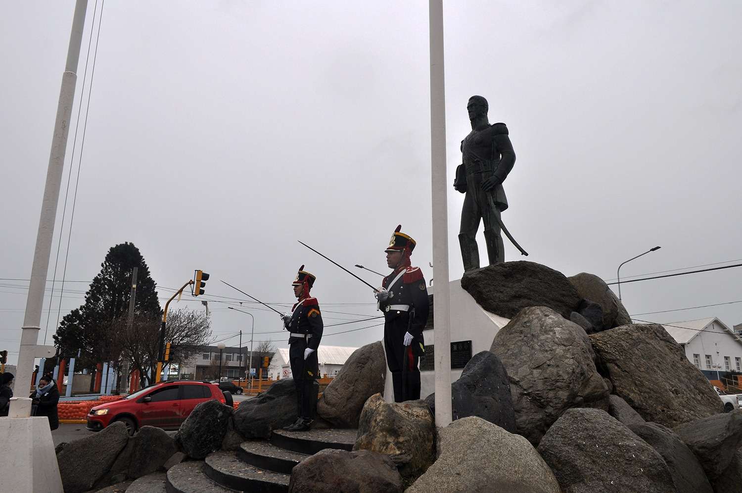 Río Grande le rindió homenaje al General José de San Martín