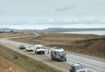 Ultra maratón solidaria: Federico corrió 40km en la segunda jornada de carrera hoy llega a Tolhuin