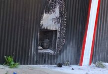 Madrugada de tensión: sofocan incendio intencional en un boliche