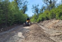 Se realizá un mantenimiento intensivo de la Ruta Provincial N°119 Reserva Forestal Bombilla