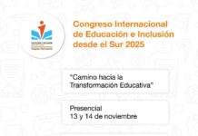 Hay más de 2 mil inscriptos para el Congreso Internacional de Educación e Inclusión desde el Sur 2025