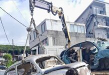 Retiran doce chatarras abandonados en Ushuaia