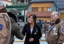 Ushuaia conmemoró por primera vez el Día de la Veterana de Guerra de Malvinas