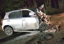 Murió una conductora en un choque frontal en la Ruta 3, en cercanías de Rancho Hambre