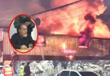5 años de prisión para el hombre que incendió el supermercado La Victoria