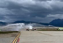 Habrá tres vuelos semanales directos Córdoba–Ushuaia de Flybondi