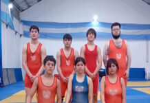 Pasión, esfuerzo y orgullo fueguino: el equipo de lucha se prepara para el Nacional