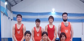 Pasión, esfuerzo y orgullo fueguino: el equipo de lucha se prepara para el Nacional