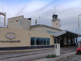 El aeropuerto de Río Grande permanecerá cerrado hasta el próximo 15 de abril