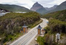 Avanza la nueva Oficina de Turismo en el acceso a Ushuaia