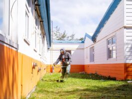 Se lleva adelante tareas de mantenimiento y reparaciones en edificios escolares