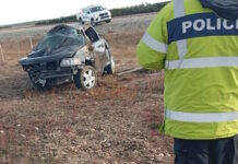 Impresionante vuelco en la Ruta 3: el conductor resultó ileso