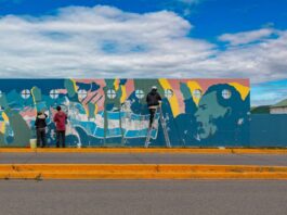 Avanzan los trabajos de puesta en valor del paseo «ARA General Belgrano»