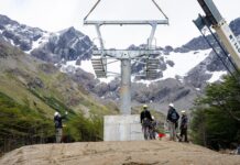 Comenzó el montaje del nuevo medio de elevación del Cerro Martial