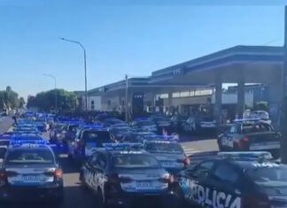 Crece la tensión en Santa Fe por la protesta de policías