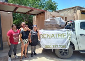 El RENATRE entregó alimentos a comedores comunitarios rurales