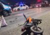 Grave accidente: motociclista perdió una pierna tras ser embestido por un conductor alcoholizado