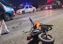 Grave accidente: motociclista perdió una pierna tras ser embestido por un conductor alcoholizado