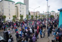 Se vivió el carnaval en Chacra II a pura música, color y movimiento