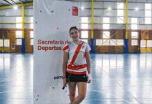 Alma Ganz rumbo al campus y al torneo selectivo ODESUR Juvenil 2026