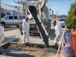 Río Grande consolida sus vías primarias con el plan estratégico de hormigonado