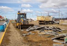 Obra pública: importante despliegue de trabajos en Río Grande