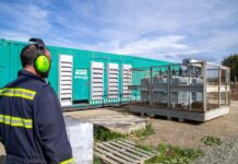 Arribó a la usina de Tolhuin el equipo generador que funcionará de respaldo