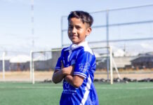 “Pasión, esfuerzo y un sueño europeo: Simón, promesa del fútbol fueguino”