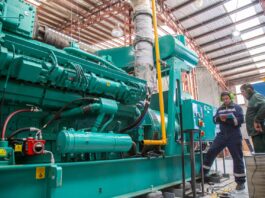 Se puso en marcha el nuevo generador en la Usina Eléctrica de Tolhuin