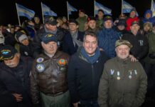 Martín Pérez reivindicó a Río Grande como “faro malvinizador” y destacó el abrazo popular a los veteranos