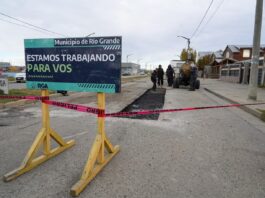 Continúan las tareas de hormigonado en distintos puntos de la ciudad