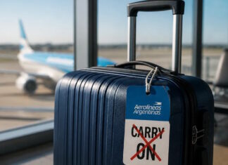 Adiós al carry on: Aerolíneas Argentinas no lo incluirá en su tarifa más baja