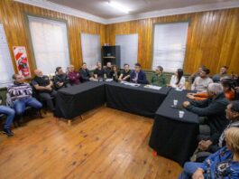 Martín Perez y vecinos analizan proyectos para descomprimir el Puente Gral. Mosconi