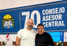 Por iniciativa de Leonardo Aguilar, el 70° Consejo Asesor Central de UATRE sesionó bajo el nombre “Héroes de Malvinas”