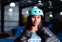 Natali Rolón, busca apoyo para competir en el Nacional de Roller Freestyle clasificatorio al Mundial de Paraguay