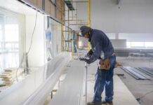 Avanzan los trabajos en la sala de máquinas del Natatorio Olímpico