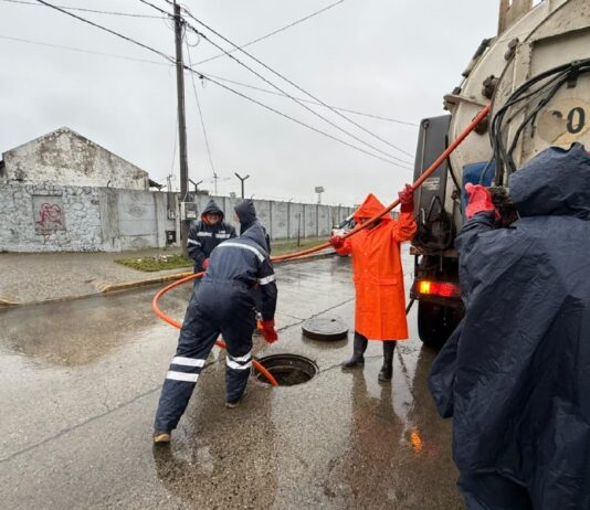 Refuerzan los trabajos preventivos ante el alerta meteorológico en Río Grande