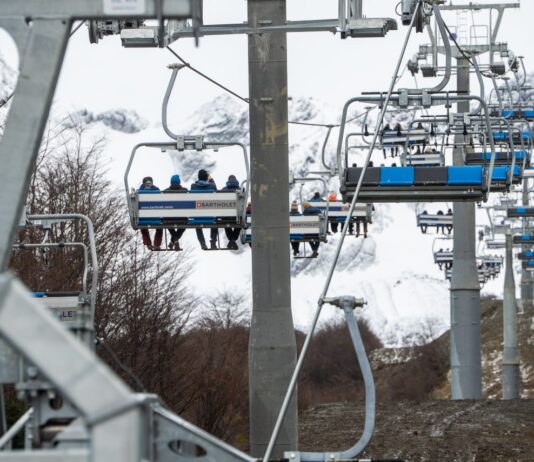Inauguran la nueva aerosilla cuádruple en el Cerro Martial