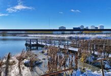 Habilitan la Laguna de los Patos y el Cono de Sombras para actividades sobre hielo