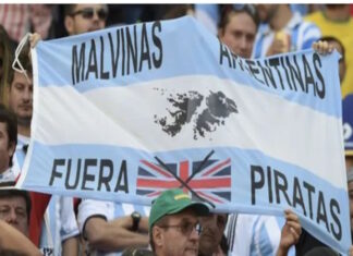 Argentina vs. Inglaterra: prohíben el ingreso al estadio con banderas alusivas a Malvinas