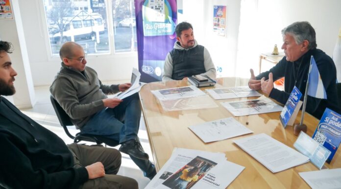 Gobierno y la Cámara de Comercio de Río Grande avanza en una propuesta conjunta para fortalecer el comercio local
