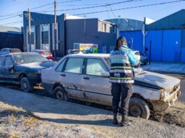 Nuevo operativo en Río Grande para retirar vehículos, carrocerías y chatarra abandonados
