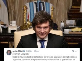 Milei anunció un feriado nacional para el recibimiento de la Selección Argentina