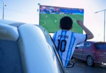 El Parque de los 100 años vuelve a ser punto de encuentro para alentar a la selección