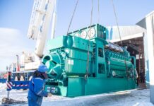 Gran despliegue logístico histórico para la llegada del equipamiento de la nueva usina de Ushuaia