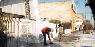 Se recuerda a los vecinos frentistas mantener las veredas limpias de nieve, hielo y escarcha