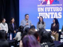 Perez acompañó el último encuentro de «Rondas para construir futuro Juntas»