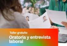 Se realizará una nueva edición del Taller gratuito de Oratoria y Entrevista Laboral